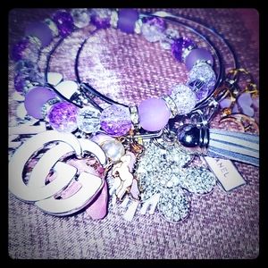 Designer charm bracelets  and beaded bracelets